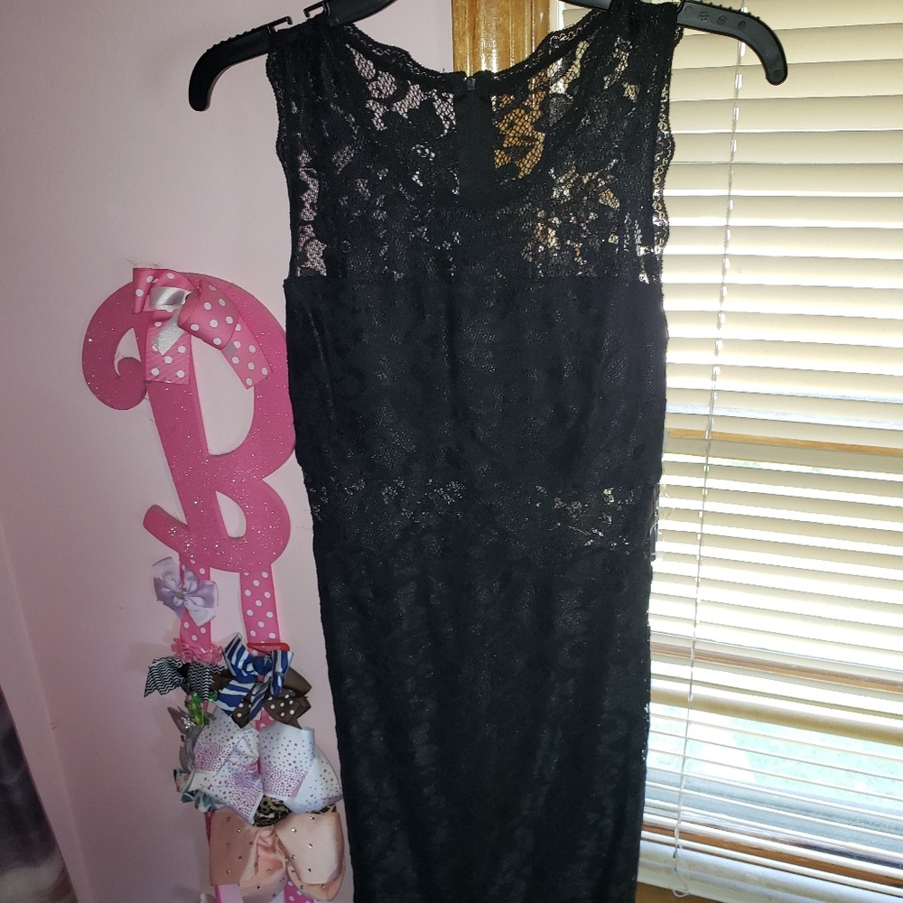 Black Lace Dress